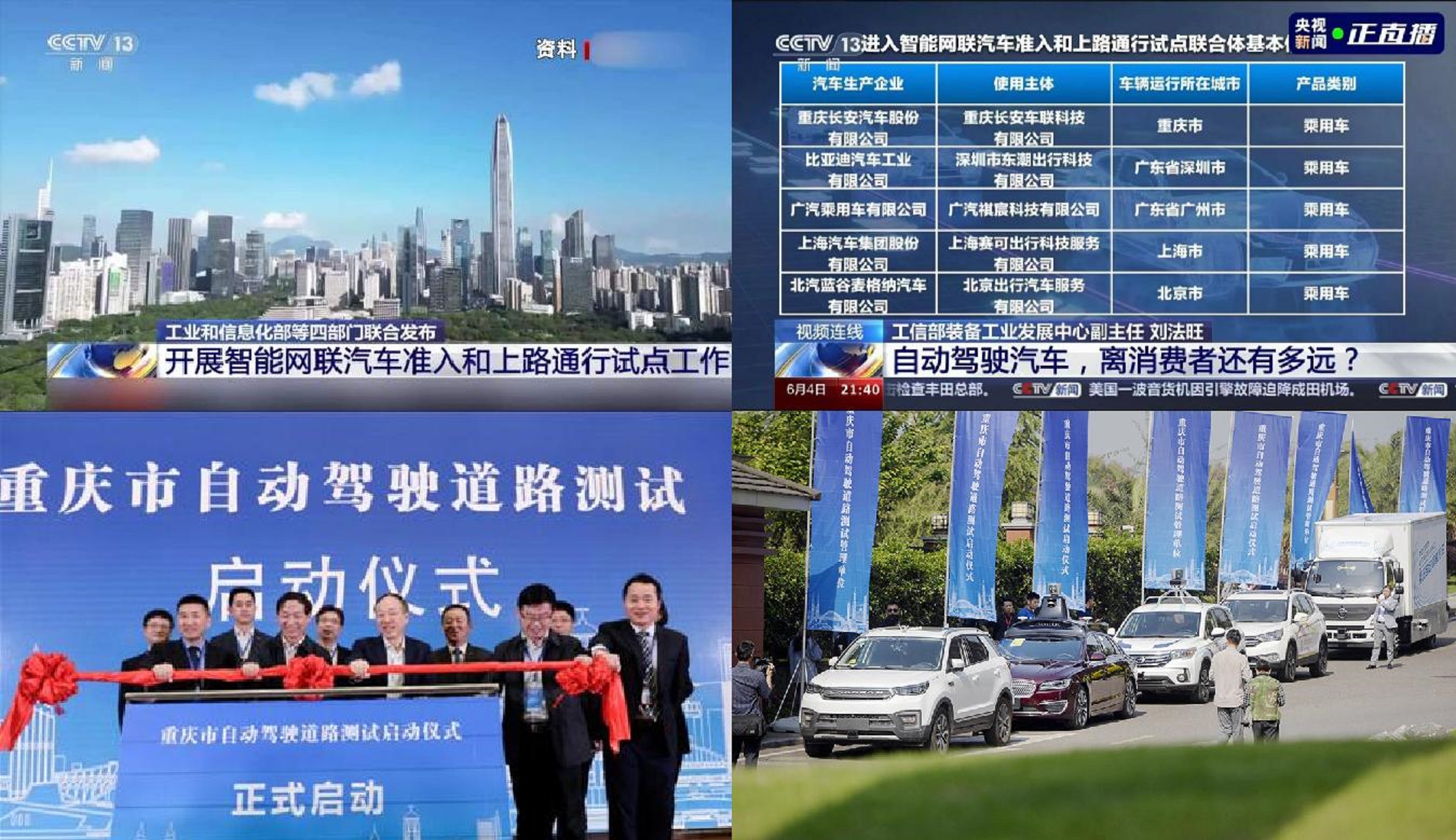 重庆市智能网联汽车标准体系建设研究及应用